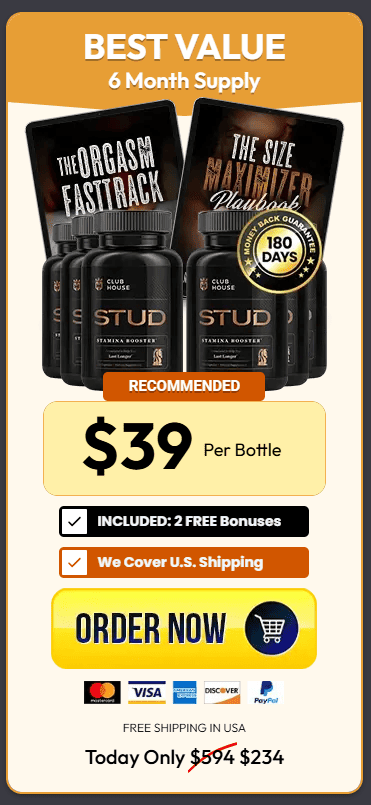 stud 6 bottles price